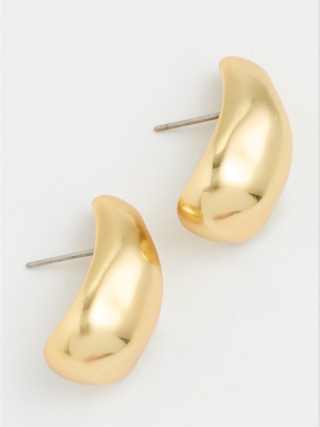 Price Firm - Madewell Droplet Stud Statement Earrings